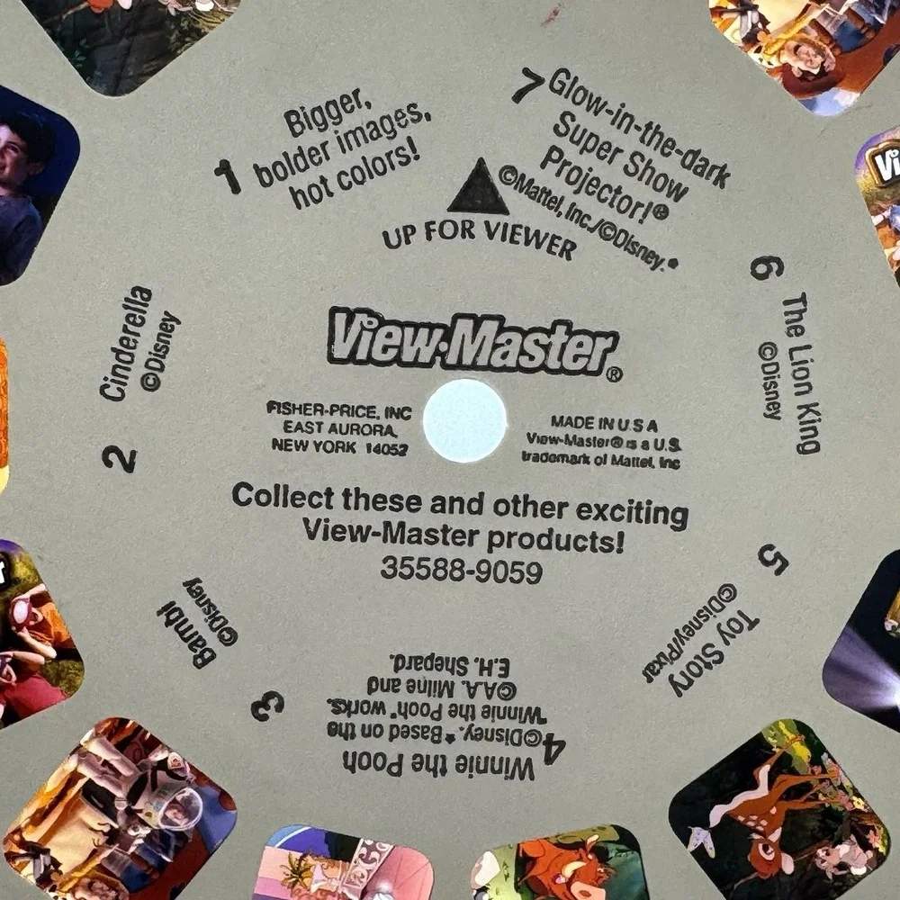 1999 Disney Animated Movies Viewmaster Product Promotional Reel